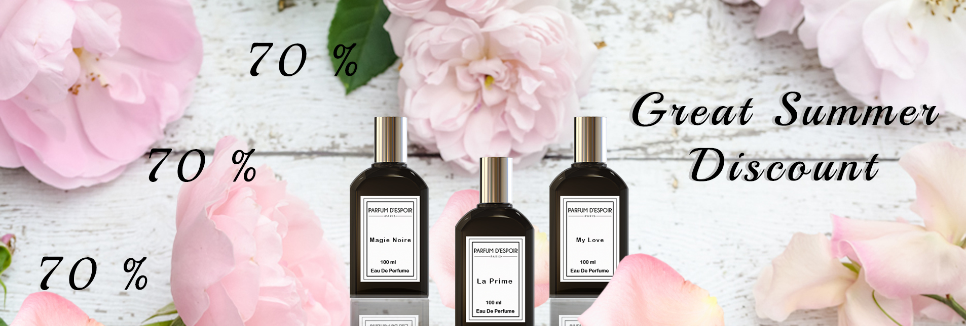 Great Summer Discount - perfume for women and men - summer perfume - Parfum D'espoir