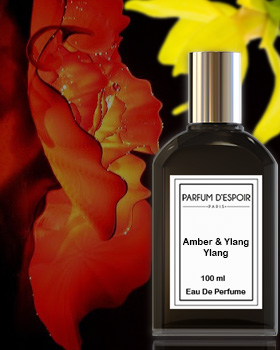 Amber & Ylang Ylang perfume - sweet perfume - parfum d'espoir