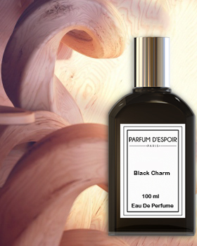 Black Charm - wody perfume for men - parfum d'espoir