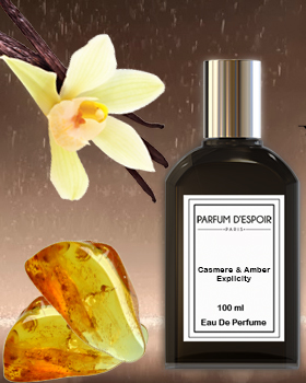 Cashmere & Amber Exquisite - Salon perfume for women - vanilla perfume - parfum d'espoir - paris