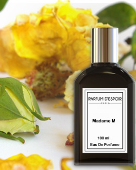 Madame M - powdery perfume - parfum d'espoir - france